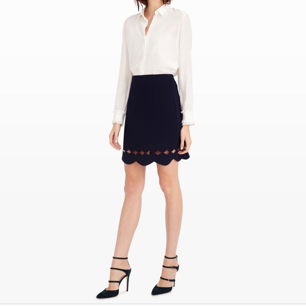 CLUB MONACO Black Atrina Skirt - Size 0